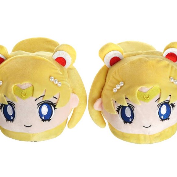 NEW Sailor Moon anime slippers with face of Usagi Tsukino - Picture 5 of 5